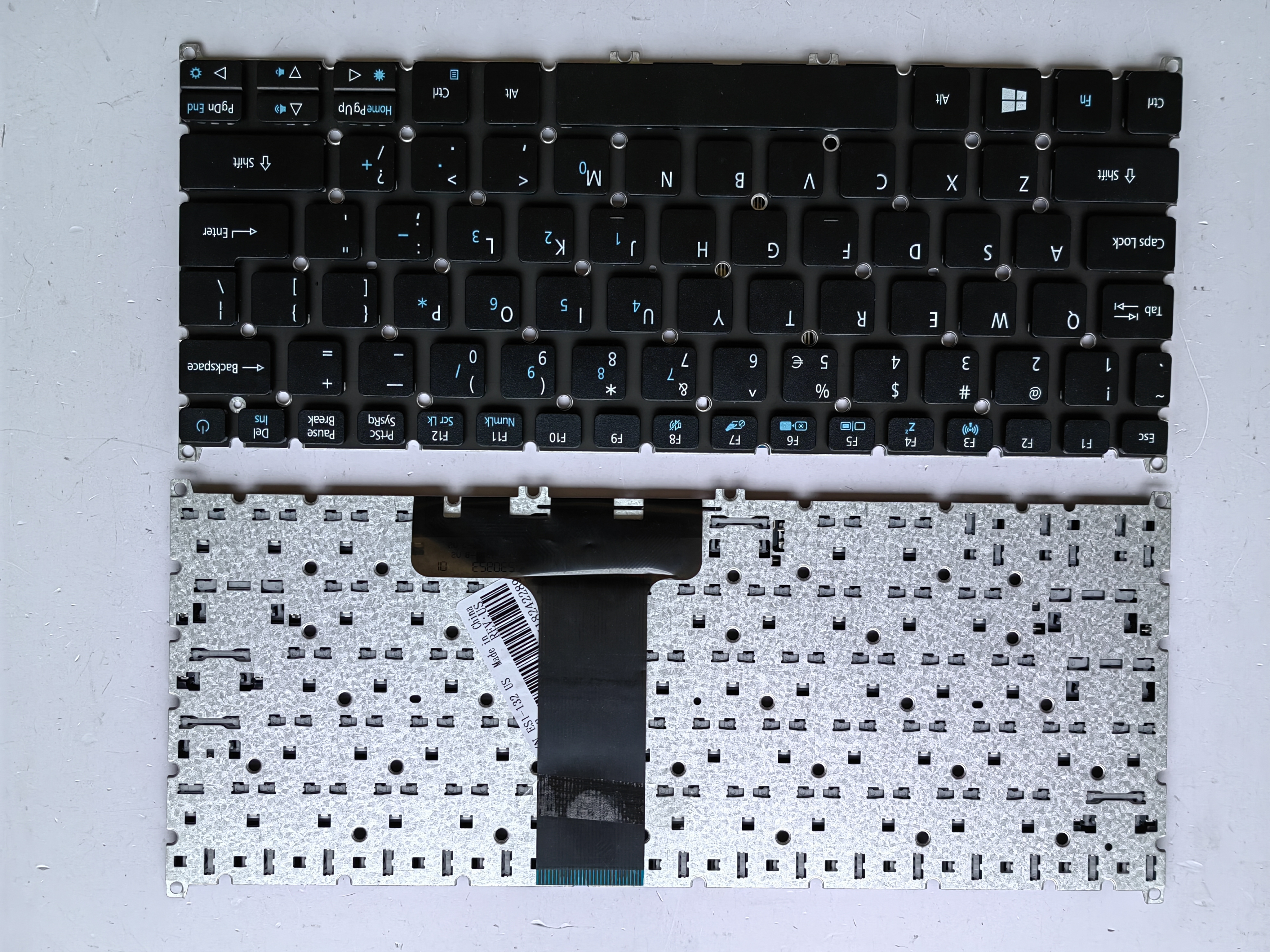 Picture of New Replacement Laptop Keyboard For ACER ES1-132 BLACK (OEM) US Layout